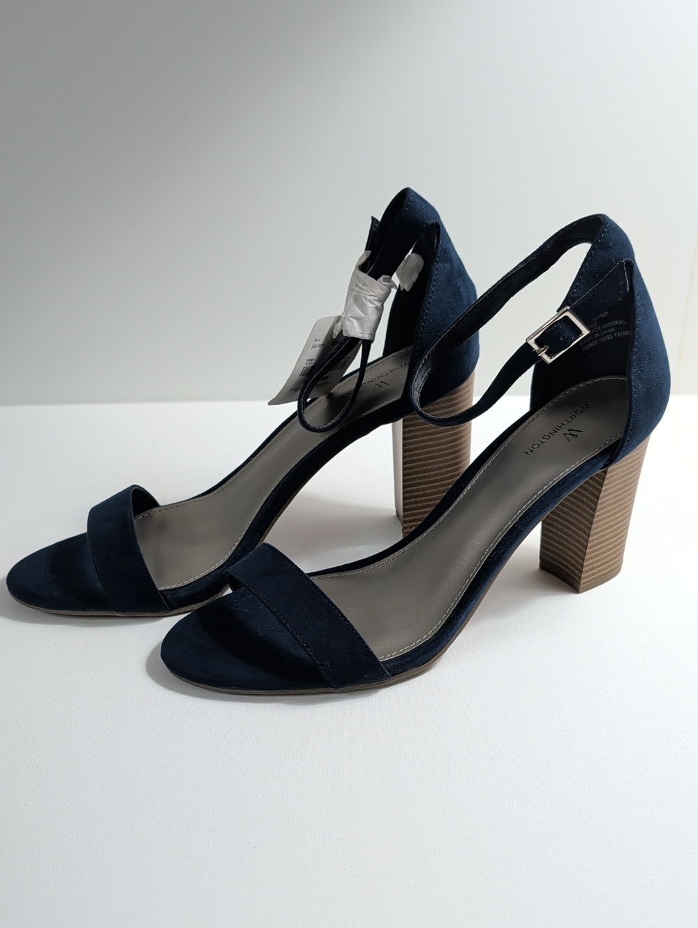 Worthington Beckwith Indigo Open Toe Heels Size 9.5
